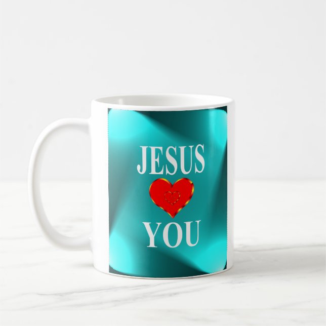 Mug Jésus t'aime (Gauche)