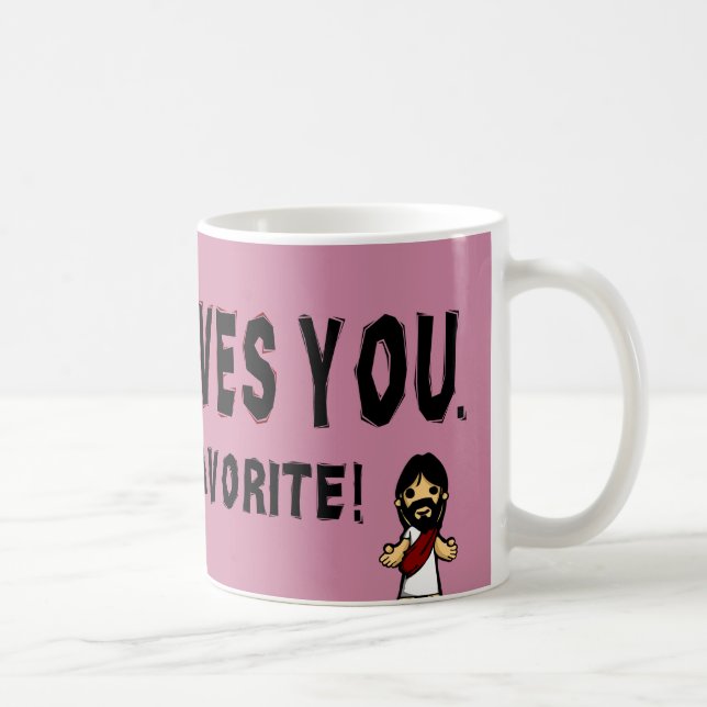 Mug Jésus vous aime (Droite)