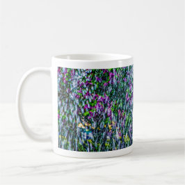 Mug Jet d'eau et fleurs lilas