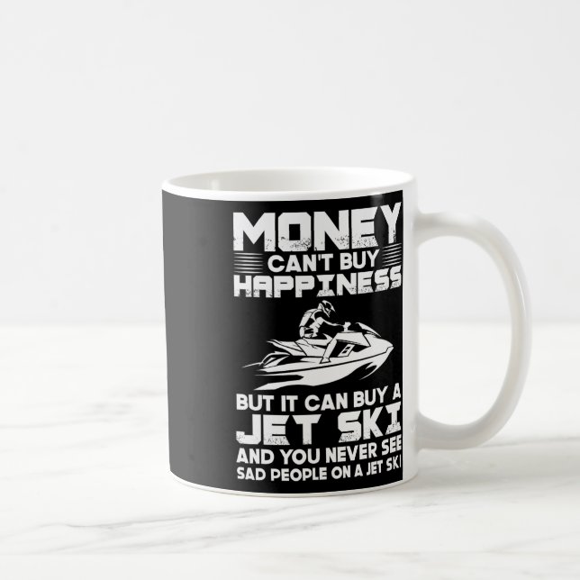 Mug Jet Ski L'argent ne peut pas acheter le bonheur, m (Droite)