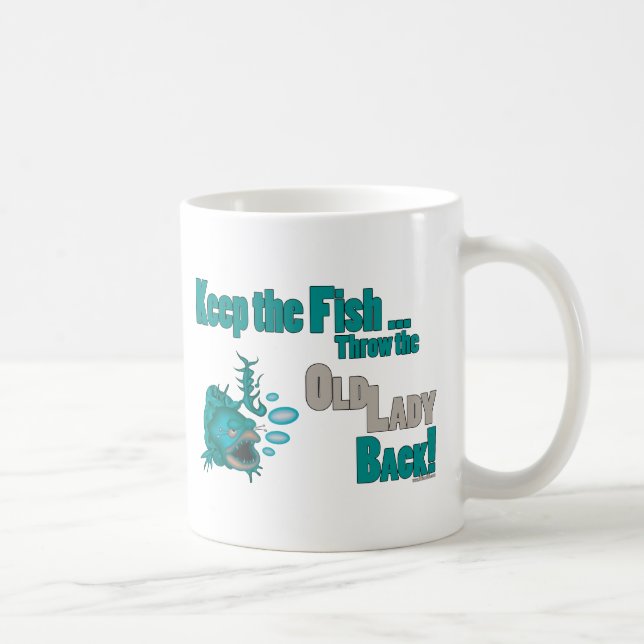 Mug Jetez la vieille dame de retour (Droite)