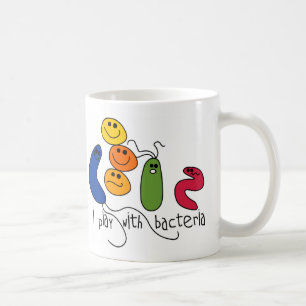 Mug Jeu avec des bactéries