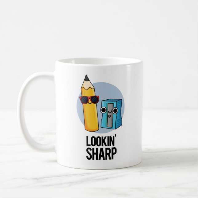 Mug Jeu de crayon carré (Gauche)