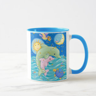 Mug Jeu de dauphins