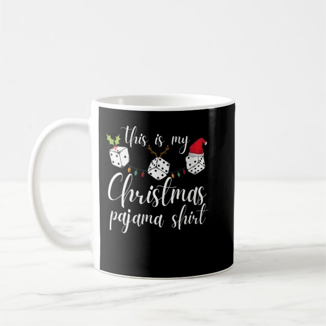 Mug Jeu de Dice Jeu de Noël de Bunco de femmes (Gauche)