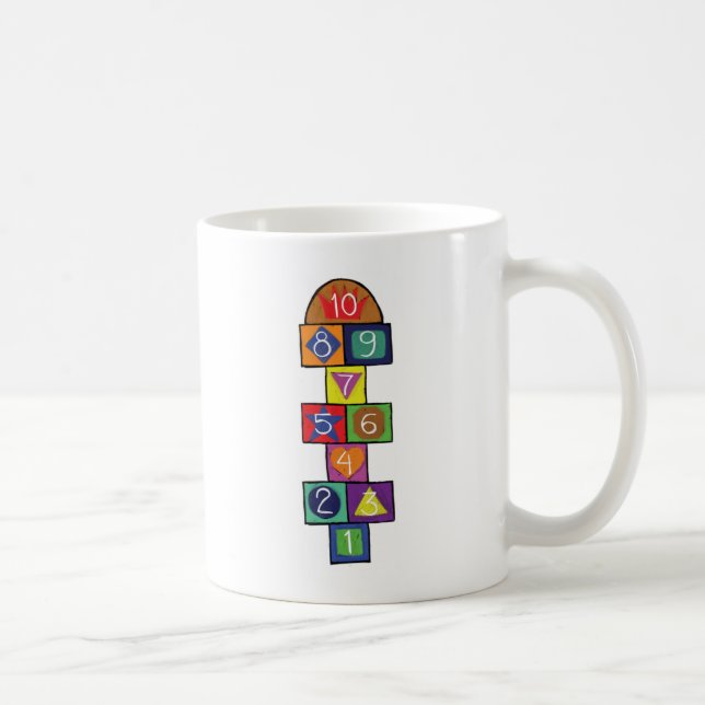 Mug Jeu de marelle (Droite)