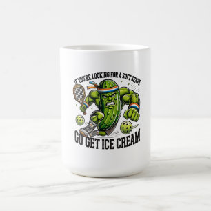 Mug Jeu de mots drôle pour amateur de Pickleball avec