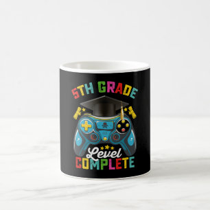 Mug Jeu de niveau 5e année de fin d'études Gamer