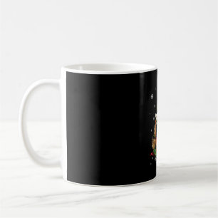 Mug Jeu de Noël de poulets Lumières Drôle Noël de poul