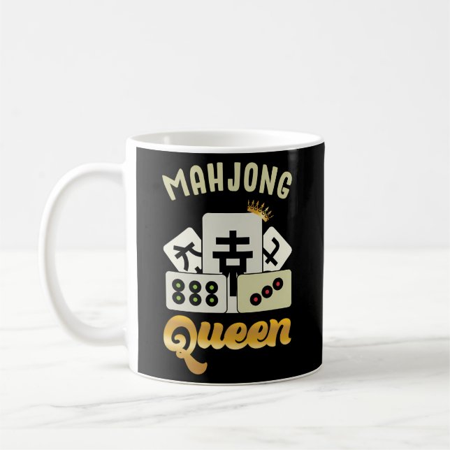 Mug Jeu De Tableau Mahjong Pour Le Joueur Mahjong Et M (Gauche)