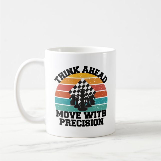 Mug Jeu d'échecs Jeu d'esprit de précision (Gauche)