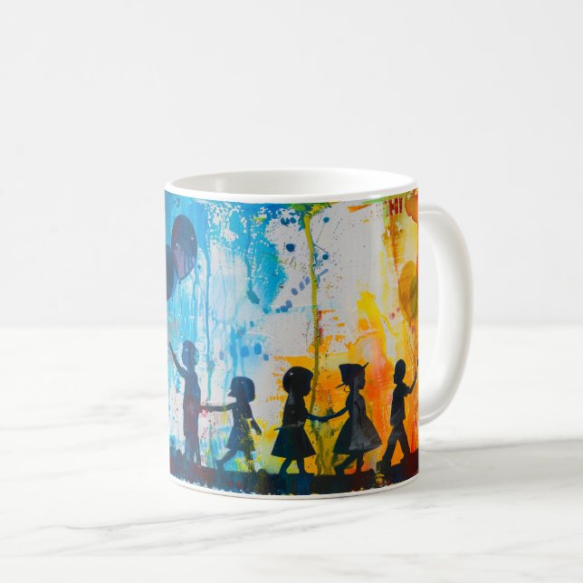 Mug Jeu d'enfant - Design 1 (Devant droit)