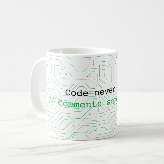 Mug Jeu d'Humour programmeur (Devant gauche)
