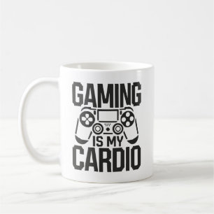 Mug Jeu Est Mon Cardio - Amusant Humour Gamer