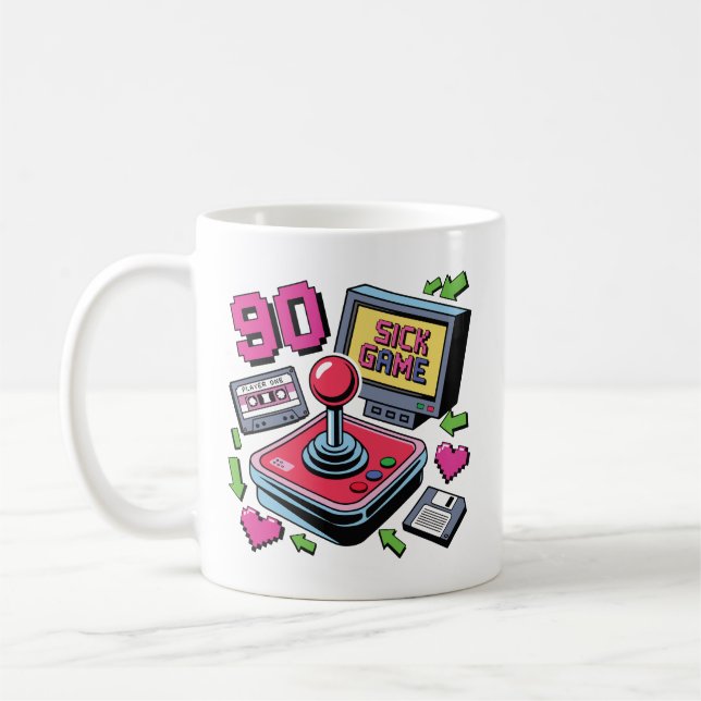 Mug Jeu malade des années 90 (Gauche)