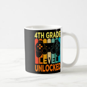 Mug Jeu vidéo déverrouillé de 4e année à l'école