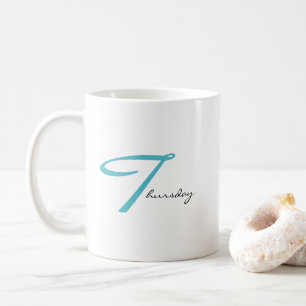 Mug Jeudi de gratitude Affirmation esthétique