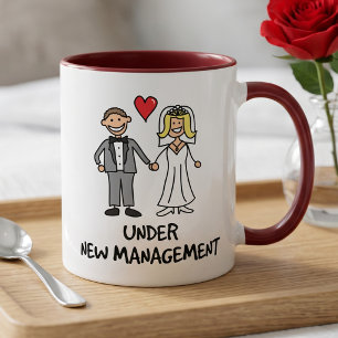 Mug Jeune couple de mariés - Sous nouvelle direction