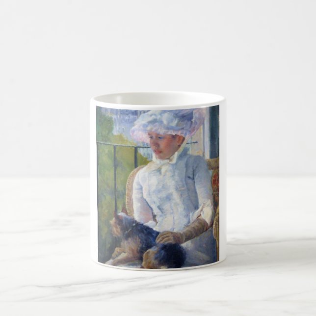 Mug Jeune fille et son chien, Mary Cassatt (Centre)