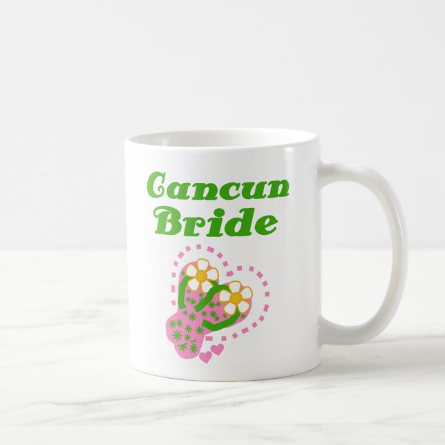 Mug Jeune mariée de Cancun (Droite)
