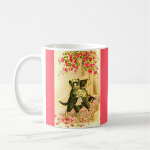 Mug jeune mariée de kitten