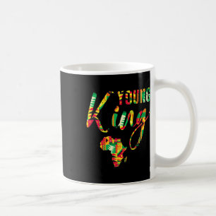 Mug Jeune Roi Afican Carte Africain Kente Garçons Homm