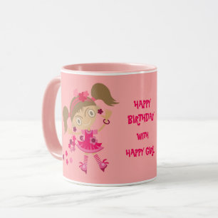 MUG JEUX DON DE FILLE ANNIVERSAIRE