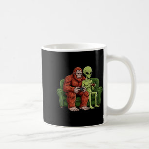 Mug Jeux vidéo Bigfoot Alien Sasquatch Ufo Hommes