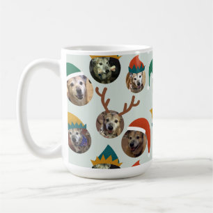 Mug Jewel Tones Silly Christmas Casquette Chien Photo 
