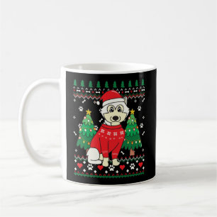Mug Jindo coréen Arbre de Noël Jindo maman chien