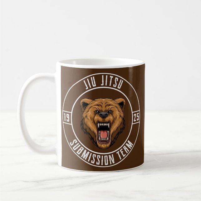 Mug Jiu Jitsu Bear brésilien Jiu Jitsu BJJ et (Gauche)