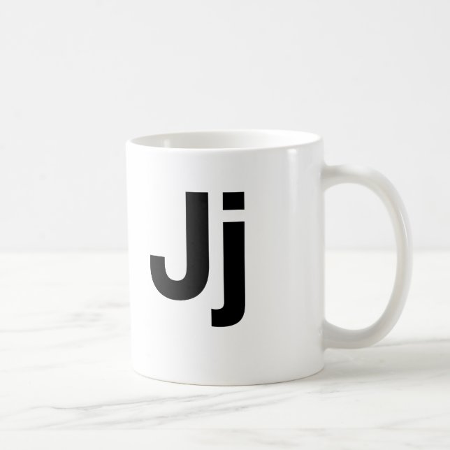 Mug Jj helvetica (Droite)