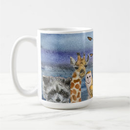 Mug: Joanna Flying Over Animals Kaffeetasse
