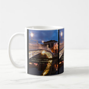Mug Job 29:3 Par sa lumière, je marche à travers les t