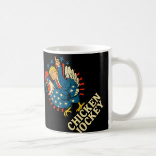 Mug Jockey de poulet Trump Mème amusant 1