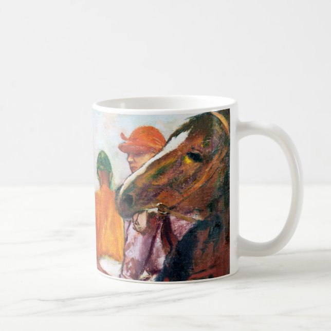 Mug Jockey et cheval, Edgar Degas (Droite)