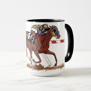 Mug Jockey Sur Hippocampe