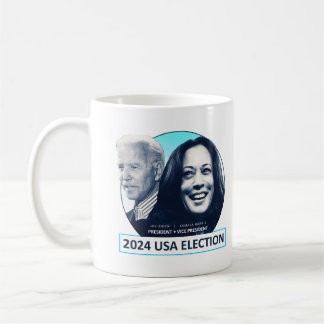 Mug Joe Biden et Kamala Harris ÉLECTION 2024 USA