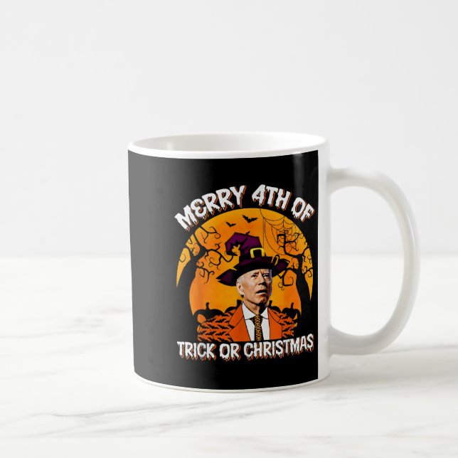 Mug Joe Biden Joyeux 4ème d'Halloween Trick Or Treat N (Droite)