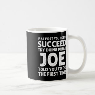 Mug Joe Nom Cadeau Personnalisé Anniversaire Funny Chr