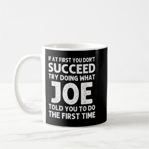 Mug JOE Poison Nom Personnalized Birthday Funny Christ
