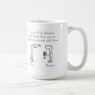 Mug "John et Maggie "