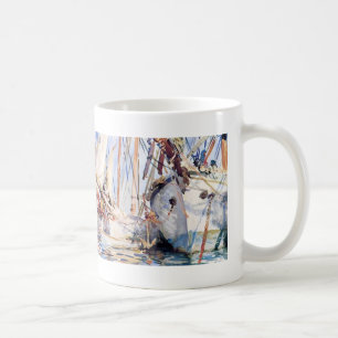 Mug John Singer Sargent : Bateaux de blanc