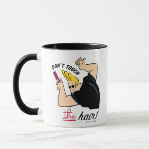 Mug Johnny Bravo Comb - Ne touchez pas les cheveux!