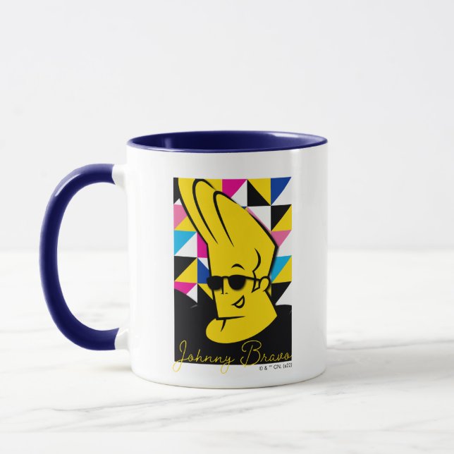 Mug Johnny Bravo Pop Art Graphic (Gauche)