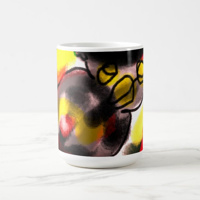 Mug Joie automnale des chouettes (Centre)