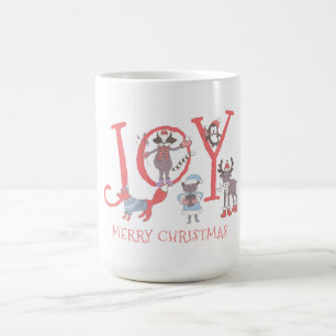 Mug Joie Joyeux Noël Animaux d'hiver
