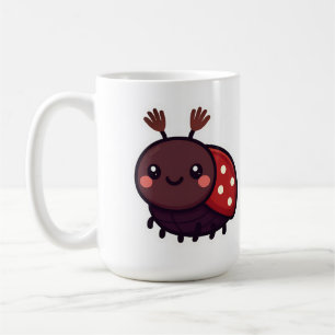 Mug Joie Mai Beetle - Charme de la forêt de Kawaii