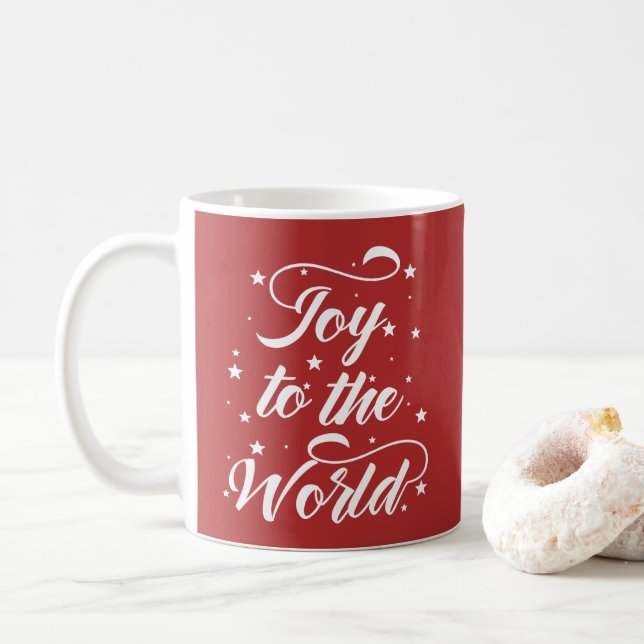 Mug joie pour le monde Noël (Avec donut)