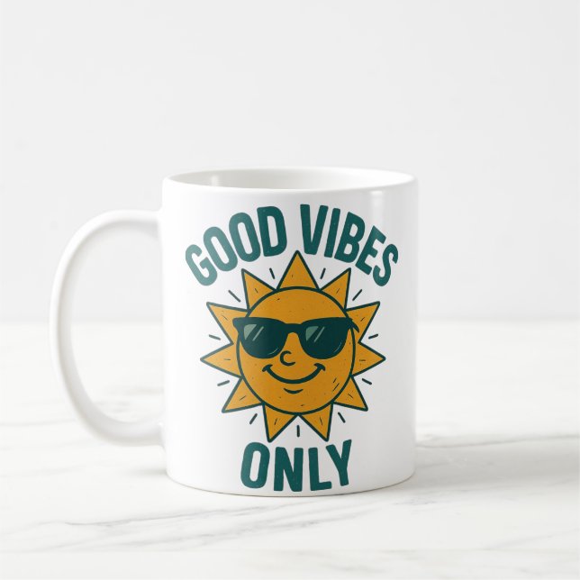 Mug Joie rayonnante - Juste le bonheur (Gauche)